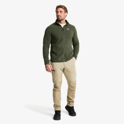 Hiker Full-zip Fleece Herren Kambaba Green