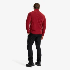 Hiker Full-zip Fleece Herren Pomegranate
