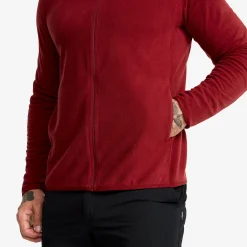 Hiker Full-zip Fleece Herren Pomegranate