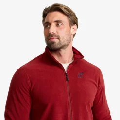 Hiker Full-zip Fleece Herren Pomegranate