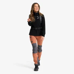 Hiker Half-zip Fleece Damen Black