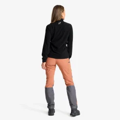 Hiker Half-zip Fleece Damen Black