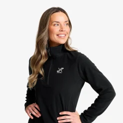 Hiker Half-zip Fleece Damen Black