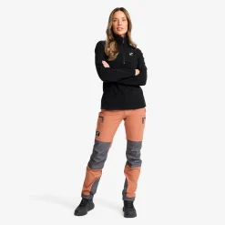 Hiker Half-zip Fleece Damen Black