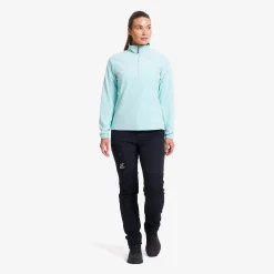 Hiker Half-zip Fleece Damen Pastel Turquoise