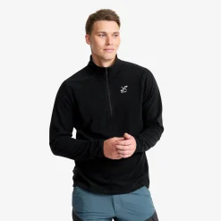 Hiker Half-zip Fleece Herren Black
