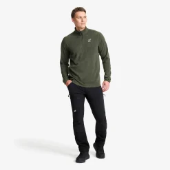Hiker Half-zip Fleece Herren Kambaba Green