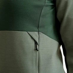 Hill Fleece Damen Dusty Green
