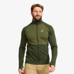Hill Fleece Herren Forest Green