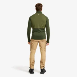 Hill Fleece Herren Forest Green