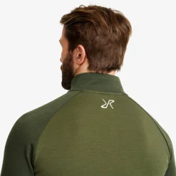 Hill Fleece Herren Forest Green