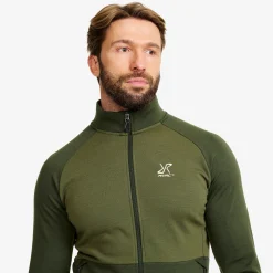 Hill Fleece Herren Forest Green