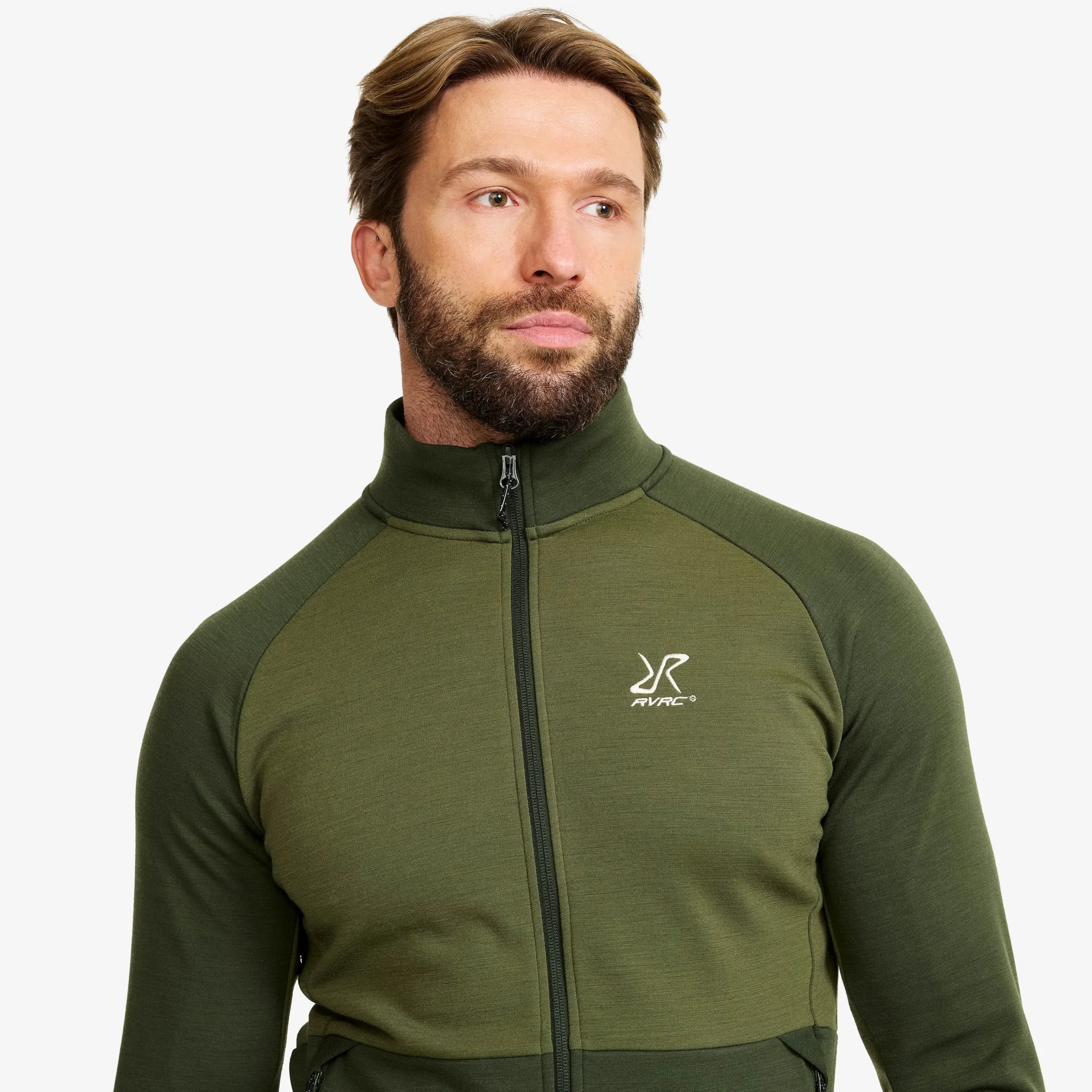 Hill Fleece Herren Forest Green
