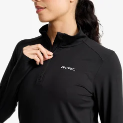 Impulse Half-zip Top Damen Black