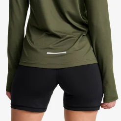 Impulse Half-zip Top Damen Kambaba Green