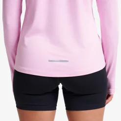 Impulse Half-zip Top Damen Pink Melange