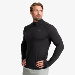 Impulse Half-zip Top Herren Black