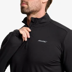 Impulse Half-zip Top Herren Black