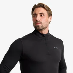 Impulse Half-zip Top Herren Black