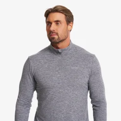 Impulse Half-zip Top Herren Grey Melange