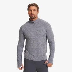 Impulse Half-zip Top Herren Grey Melange