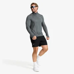 Impulse Half-zip Top Herren Turbulence Blue