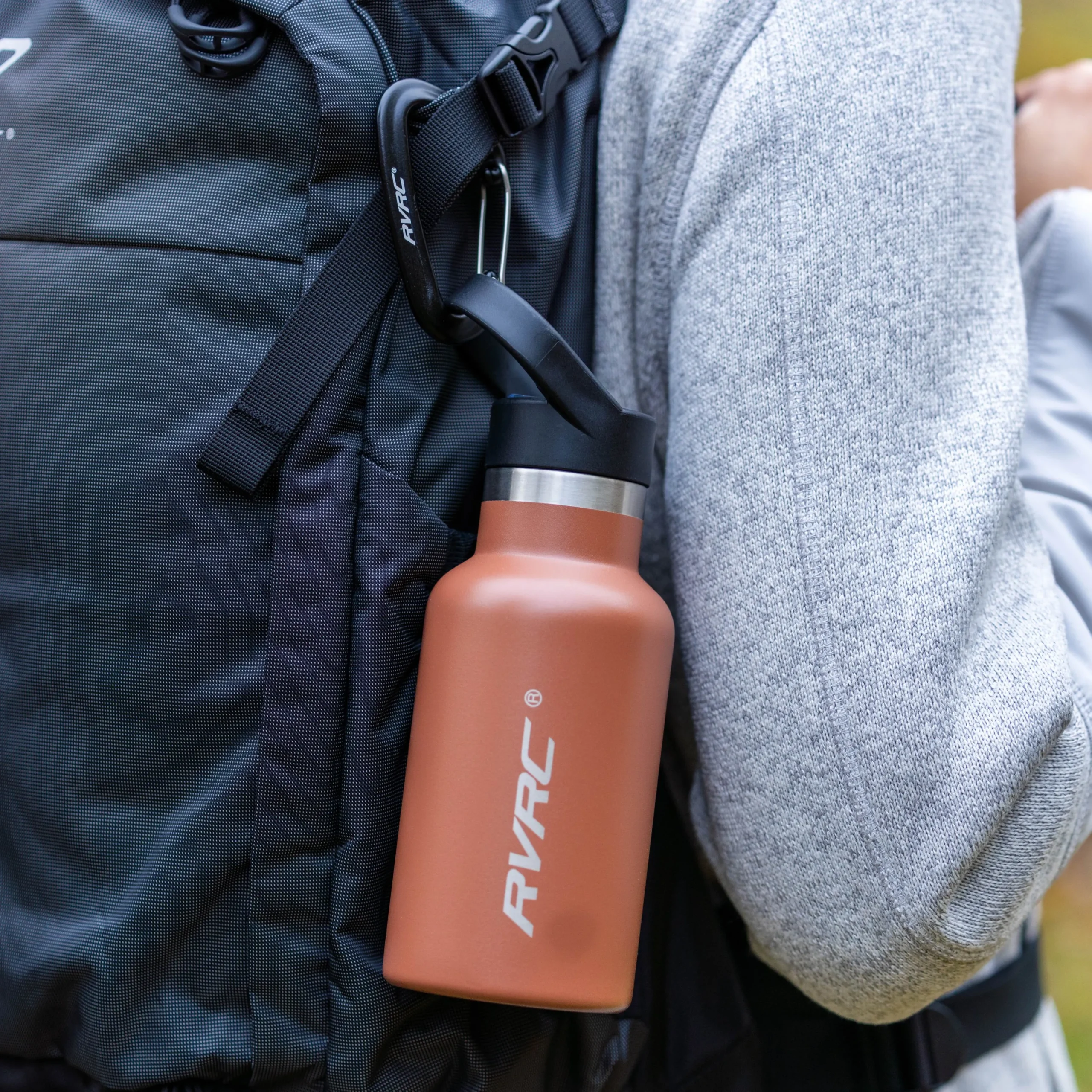 Insulated Water Bottle 350ml Rusty Orange
