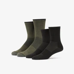 2 in 1 Wander Socks Herren Dark Olive