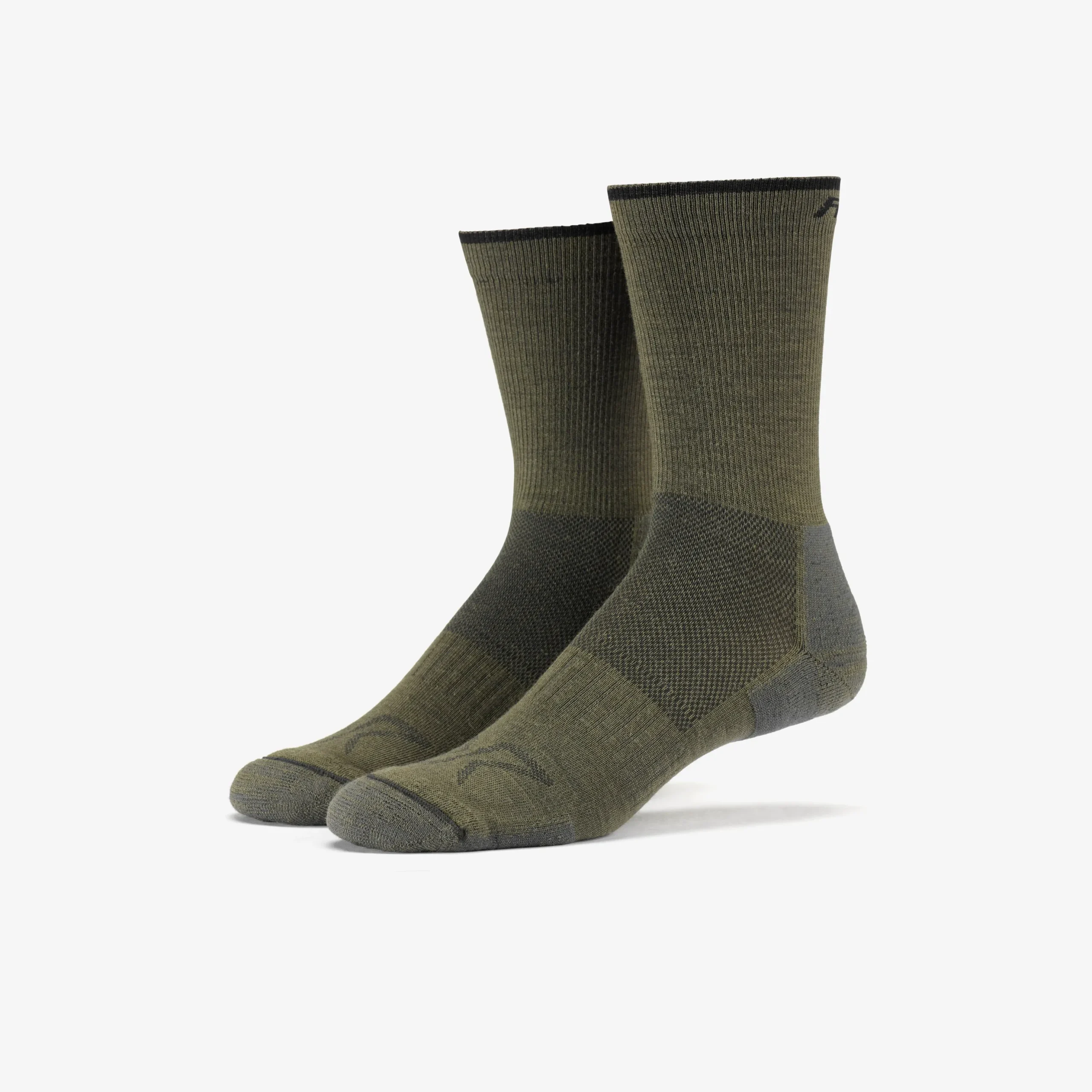 2 in 1 Wander Socks Herren Dark Olive