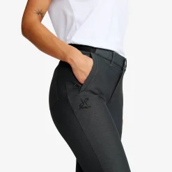 Journey High-waist Pants Damen Dark Grey Melange