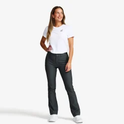 Journey High-waist Pants Damen Dark Grey Melange