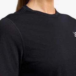 Lake Merino T-shirt Damen Black