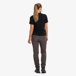 Lake Merino T-shirt Damen Black
