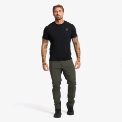 Lake Merino T-shirt Herren Black