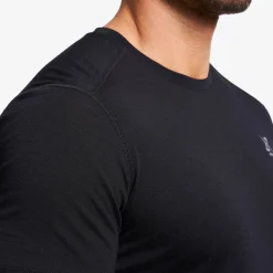 Lake Merino T-shirt Herren Black