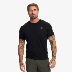 Lake Merino T-shirt Herren Black