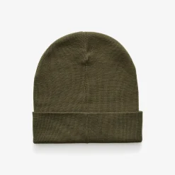 Merino 3D Logo Beanie Forest Night