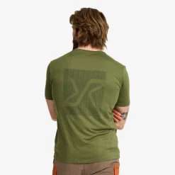 Mission Graphic Logo T-shirt Herren Cypress