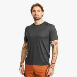 Mission Graphic Logo T-shirt Herren Anthracite