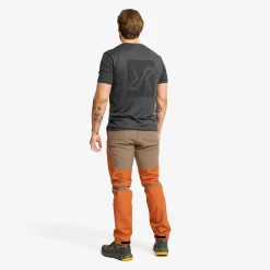 Mission Graphic Logo T-shirt Herren Anthracite