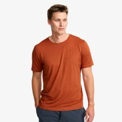 Mission Graphic Logo T-shirt Herren Rusty Orange