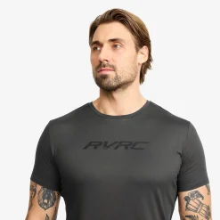 Mission Logo Slim Fit T-shirt Herren Anthracite