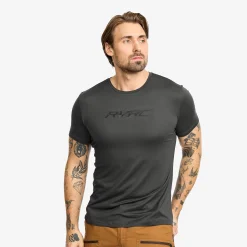 Mission Logo Slim Fit T-shirt Herren Anthracite