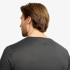 Mission Logo Slim Fit T-shirt Herren Anthracite