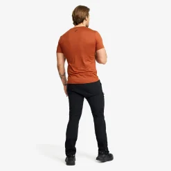 Mission Logo Slim Fit T-shirt Herren Rusty Orange