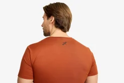 Mission Logo Slim Fit T-shirt Herren Rusty Orange