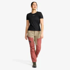 Mission Logo T-shirt Damen Black