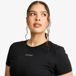 Mission Logo T-shirt Damen Black