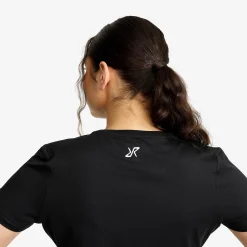 Mission Logo T-shirt Damen Black