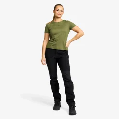 Mission Logo T-shirt Damen Cypress